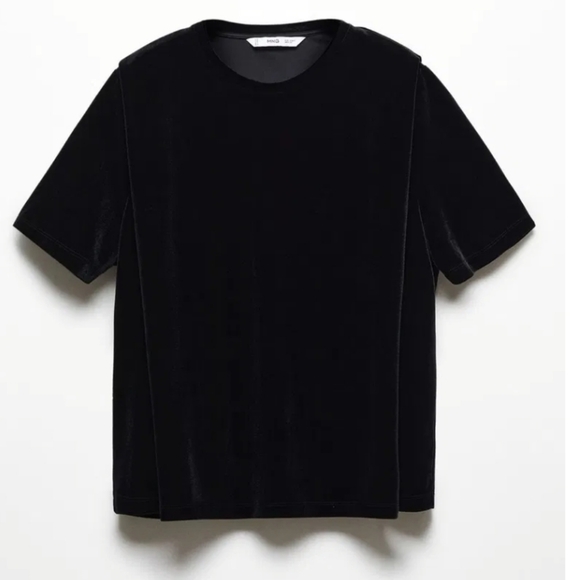 Mango Dresses & Skirts - NWT Mango velour shirt